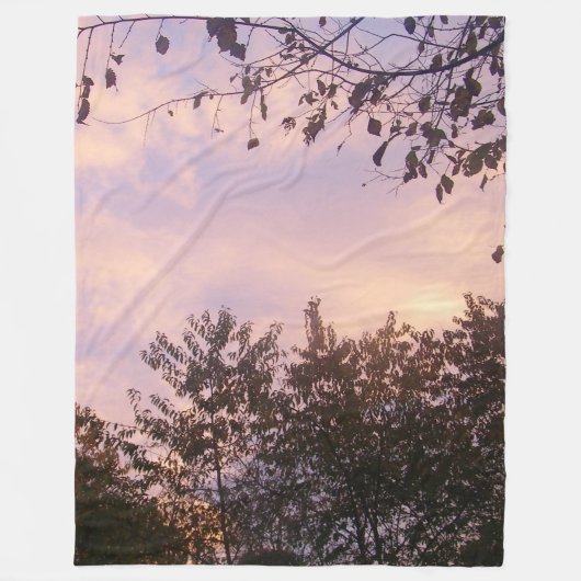 Beauty of the Dusk Fleece Blanket フリースブランケット (正面)