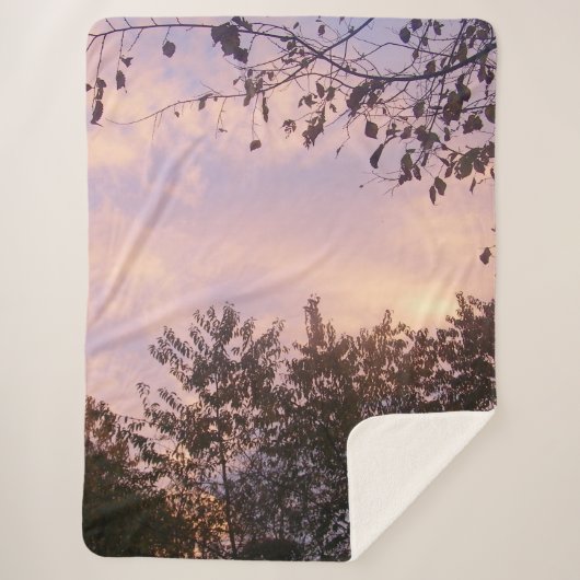 Beauty of the Dusk Sherpa Blanket シェルパブランケット (正面)