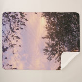 Beauty of the Dusk Sherpa Blanket シェルパブランケット (正面(横))