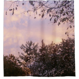 Beauty of the Dusk Shower Curtain with liner シャワーカーテン