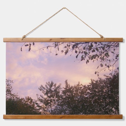 Beauty of the Dusk Wood Topped Wall Tapestry 吊り下げ型タペストリー (正面)
