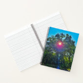 Beauty of the Sun College-Ruled Notebook ノートブック (内部)