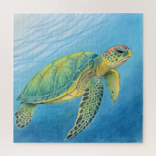 Beauty of the turtle ジグソーパズル (縦)