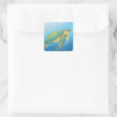 Beauty of the turtle スクエアシール (バッグ)