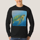 Beauty of the turtle tシャツ (正面)