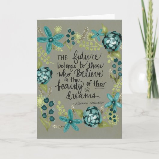 Beauty of Their Dreams, Eleanor Roosevelt カード (正面)