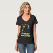 Beauty or Beats Either Way We Love You Gender Reve Tシャツ (正面フル)