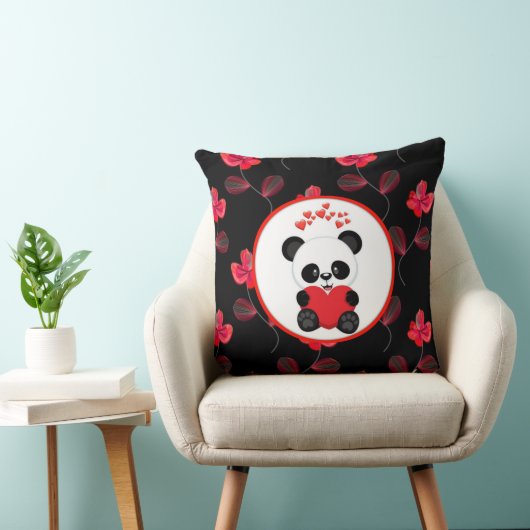 Beauty panda pillow design  クッション (椅子)