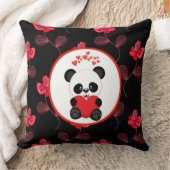 Beauty panda pillow design  クッション (ブランケット)