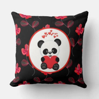 Beauty panda pillow design  クッション