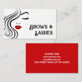 Beauty Salon 名刺 (正面/裏面)