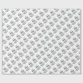 Beauty Salon, Barbershop Custom Wigs ラッピングペーパー (フラット)