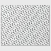 Beauty Salon, Barbershop Massage Let go of Stress ラッピングペーパー (フラット)