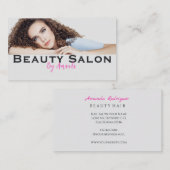  Beauty Salon Business Card 名刺 (正面/裏面)