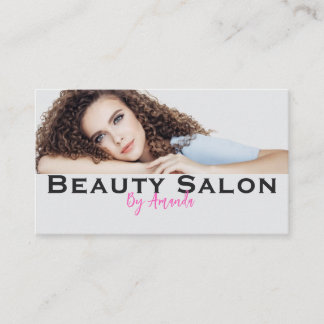  Beauty Salon Business Card 名刺