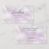 Beauty Salon Lashes and Brows Business Card 名刺 (正面/裏面)