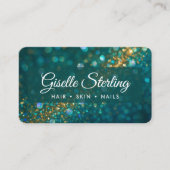 Beauty Salon QR Code Professional 名刺 (正面)