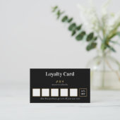 Beauty Skin Care Loyalty Card ロイヤリティカード (スタンド正面)