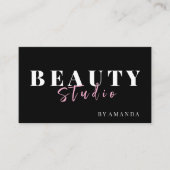 Beauty Studio Lashed Business Card 名刺 (正面)