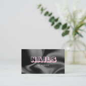 Beauty Studio Lashed Business Card 名刺 (スタンド正面)