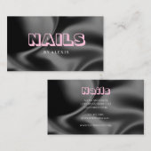 Beauty Studio Lashed Business Card 名刺 (正面/裏面)