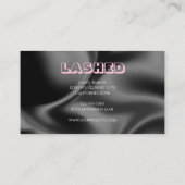 Beauty Studio Lashed Business Card 名刺 (裏面)