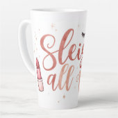 Beauty themed Latte Mugs カフェラテマグ (左アングル)