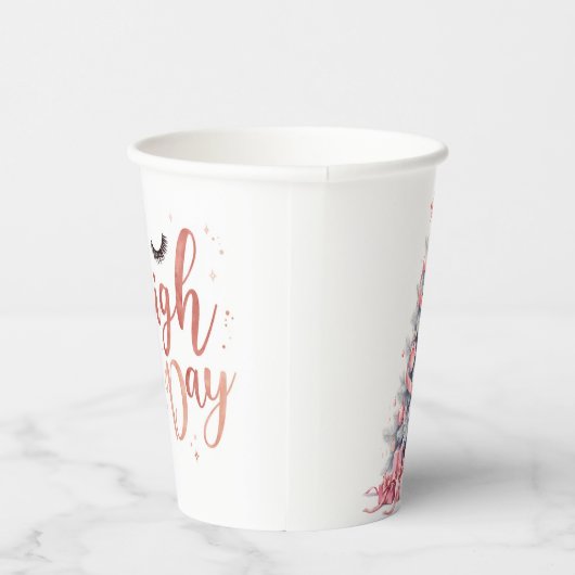 beauty themed paper cups 紙コップ (右)