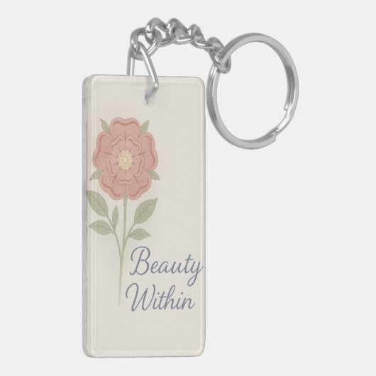 Beauty Within — Key chain キーホルダー (裏面左)