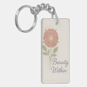 Beauty Within — Key chain キーホルダー (正面左)