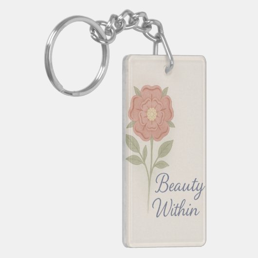 Beauty Within — Key chain キーホルダー (正面左)