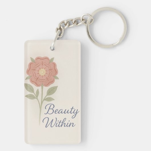 Beauty Within — Key chain キーホルダー (裏面)