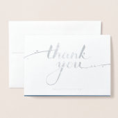 Beautycounterのサンキューカード 箔カード (封筒付き正面)