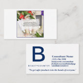 Beautycounterの名刺 名刺 (正面/裏面)