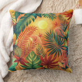 Beautyful Tropical  Pattern  Design Kissen クッション (ブランケット)