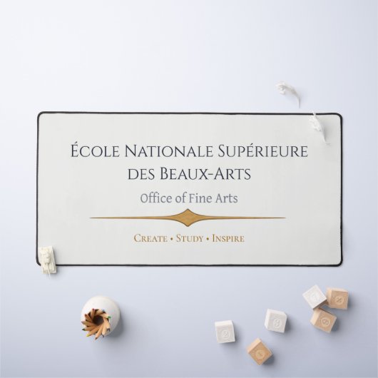 Beaux Arts Desk Mat Fine Arts Office Pad デスクマット (キッズテーブル)