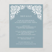 Beaux Arts Guest Information Card | Tourmaline エンクロージャーカード (正面)