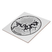 beaver湖のタイル タイル (側面)