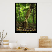 Beaver at Work ポスター (キッチン)