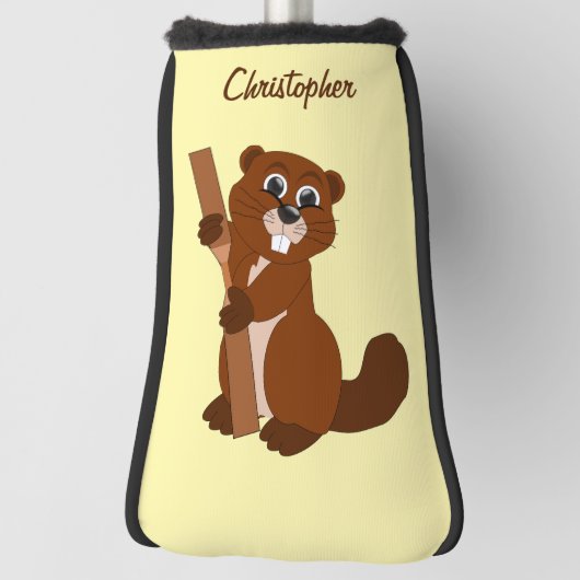 Beaver Design ゴルフヘッドカバー (回転90)