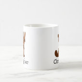 Beaver Design Personalised コーヒーマグカップ (中央)