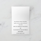 Beaver Family Halloween Tradition story card カード (内部)