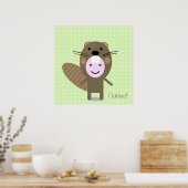 Beaver fever ポスター (キッチン)