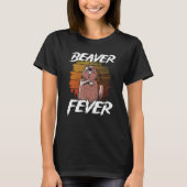 Beaver Fever Backprint Beaver Tシャツ (正面)