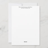 Beaver Greeting Card シーズンカード (裏面)