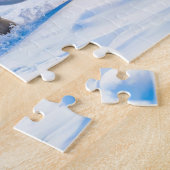 Beaver Ice Bathing in a Striped Swimsuit ジグソーパズル (側面)