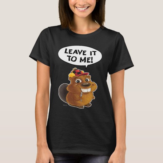 Beaver Leave it to me Tシャツ (正面)