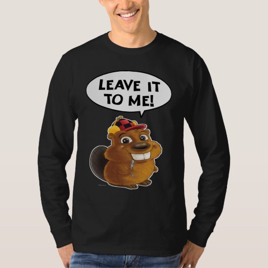 Beaver Leave it to me Tシャツ (正面)