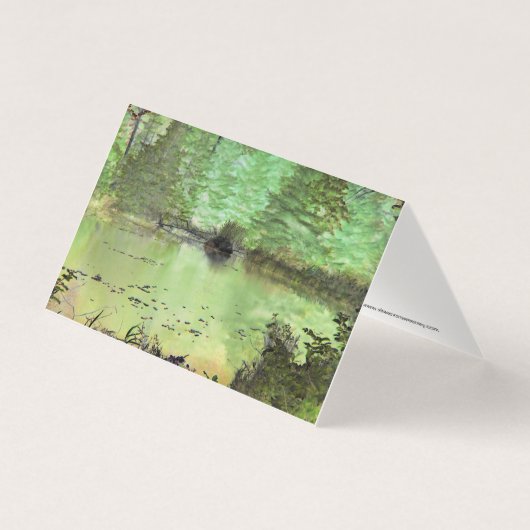 Beaver Lodge II:デジタル変換フォレストポンド (正面)