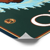 Beaver & Mt. Hood - Odell、オレゴン ポスター (角)